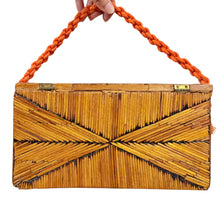 Load image into Gallery viewer, American Tramp Art Matchstick Box Purse
