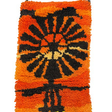 Load image into Gallery viewer, Vintage Sunset Latch Hook Wall Hanging
