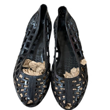 Load image into Gallery viewer, Y2K JuJu Black Jelly Cage Sandals UK/4 US/5.5

