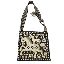 Load image into Gallery viewer, Vintage 70s Woven Shoulder Bag w Horse
