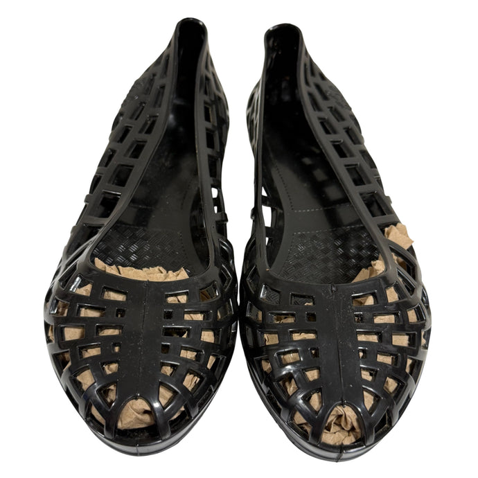 Y2K JuJu Black Jelly Cage Sandals UK/4 US/5.5