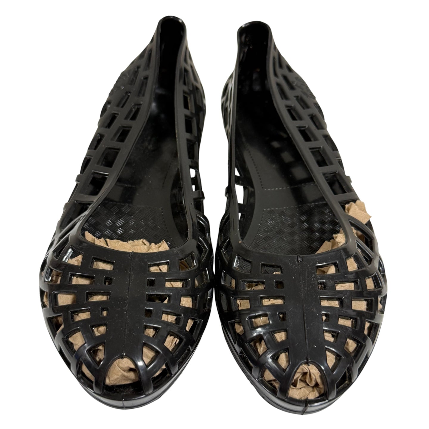 Y2K JuJu Black Jelly Cage Sandals UK/4 US/5.5