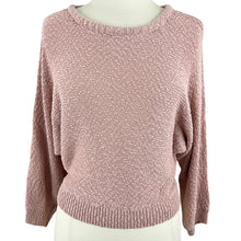 Load image into Gallery viewer, Cropped Knit Muave Sweater Size Small
