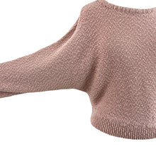 Load image into Gallery viewer, Cropped Knit Muave Sweater Size Small
