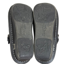 Load image into Gallery viewer, Alegria Black Floral Leather Mary Jane Size 39 US/9-9.5
