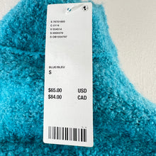 Load image into Gallery viewer, Urban Outfitters Turquoise Cropped Pullover Sweater Size Small Petite
