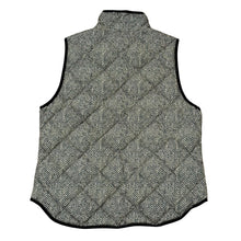 Load image into Gallery viewer, J.Crew Herringbone Quilted Down Puffer Vest Large
