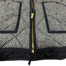 Load image into Gallery viewer, J.Crew Herringbone Quilted Down Puffer Vest Large
