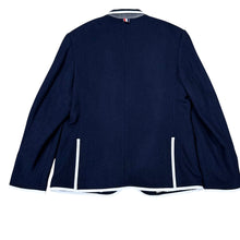 Load image into Gallery viewer, Navy Blue Wool Thom Browne Target Blazer Jacket Size Large
