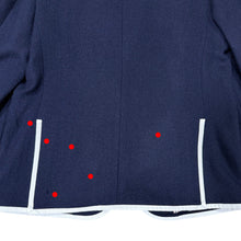 Load image into Gallery viewer, Navy Blue Wool Thom Browne Target Blazer Jacket Size Large
