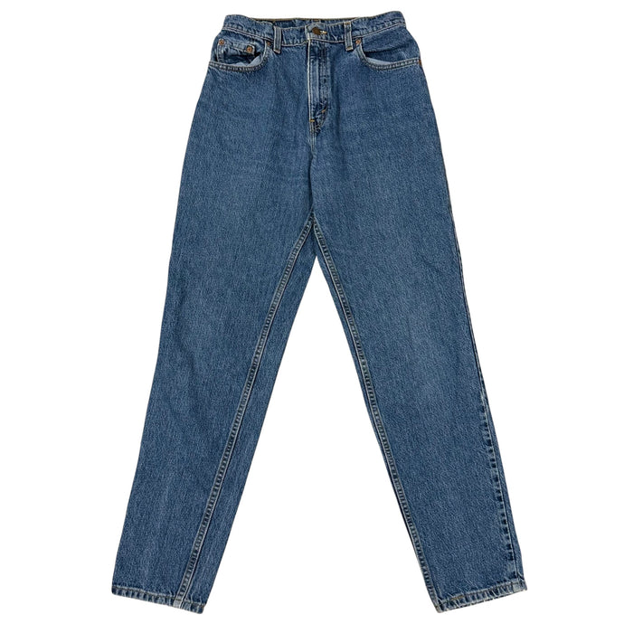 90s Levi’s 551 Mid Rise Relaxed Fit Tapered Leg Jeans Waist 28