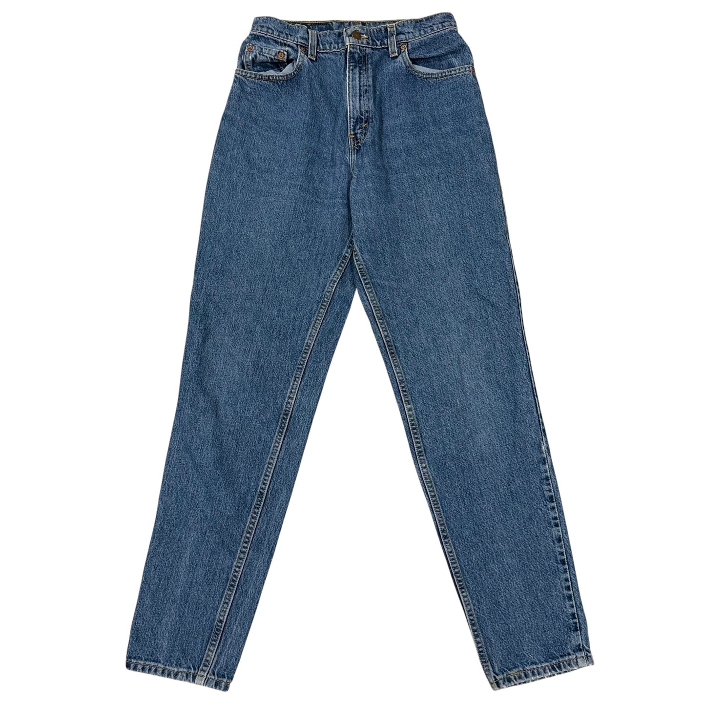 90s Levi’s 551 Mid Rise Relaxed Fit Tapered Leg Jeans Waist 28