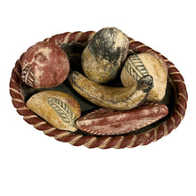 Load image into Gallery viewer, Vintage Mexican Folk Art Pottery Fruit Set
