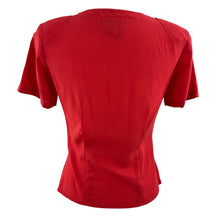Load image into Gallery viewer, Vintage 80s Boxy Red Blazer &amp; Top Set Size 4
