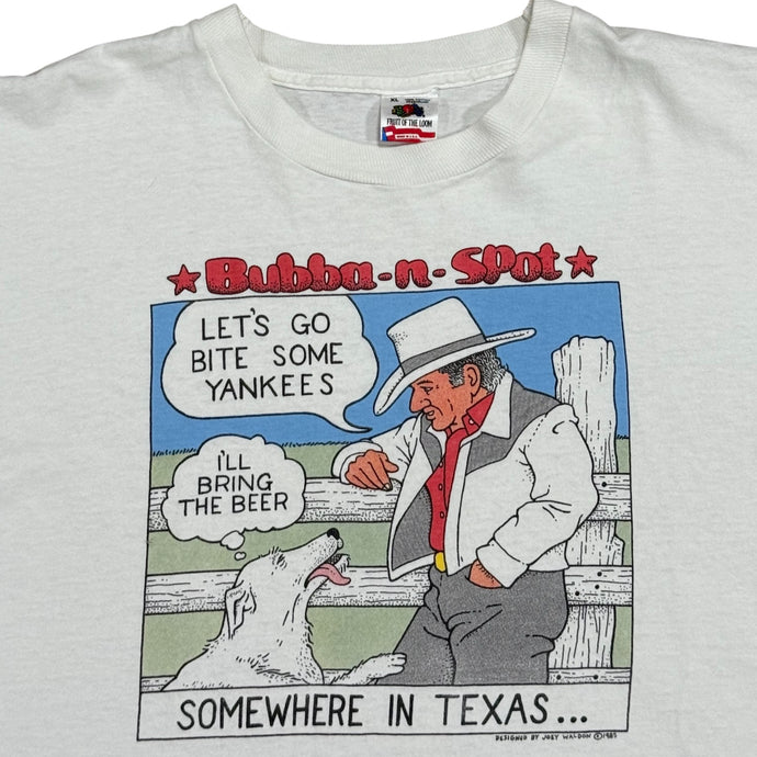 Vintage 1980s Fruit of the Loom Texas Single Stitch Size XL