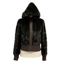 Load image into Gallery viewer, 2000s Y2K Juicy Couture Faux Fur Cropped Jacket Size Small

