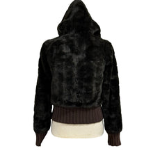 Load image into Gallery viewer, 2000s Y2K Juicy Couture Faux Fur Cropped Jacket Size Small
