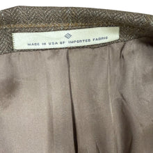 Load image into Gallery viewer, Joseph Abboud Wool Windowpane Sport Coat Blazer Size 46R
