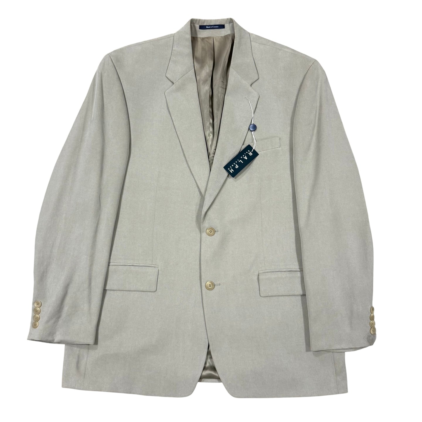 VTG Ralph Lauren Blazer Light Taupe 44 Long