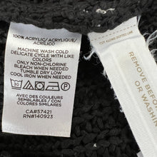 Load image into Gallery viewer, Black V-Neck Knit Tank Top Size Small 
