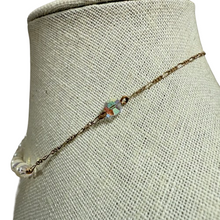Load image into Gallery viewer, 50s 12K GF Aurora Borealis Pearl Choker
