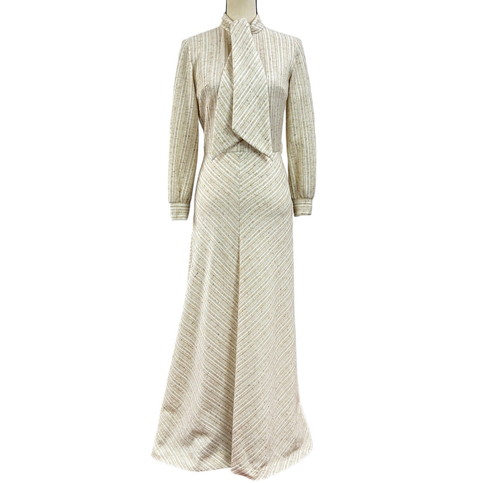 Vintage 60s 70s ILGWU Hostess Women Dress Size 35
