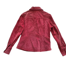 Load image into Gallery viewer, Pink 90s Suede Jacket Size Small
