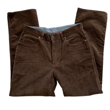 Load image into Gallery viewer, Vintage Brown LL Bean Corduroy Pants Size 31w/30in

