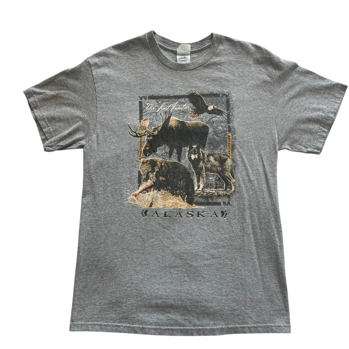 Vintage Alaska The Last Frontier Tee Shirt Size Medium