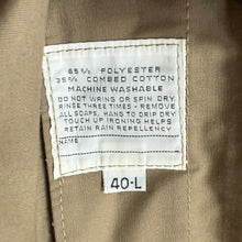 Load image into Gallery viewer, 1960s Khaki Trench Coat with Removable Faux Fur Lining 40 L
