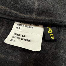 Load image into Gallery viewer, Jones New York Men’s Wool Toggle Coat Charcoal Gray Plaid Lining Size XXL
