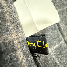 Load image into Gallery viewer, Jones New York Men’s Wool Toggle Coat Charcoal Gray Plaid Lining Size XXL
