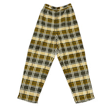 Load image into Gallery viewer, Vintage 80s Plaid High Waist Tapered Pants Brown Mustard Olive Check Small
