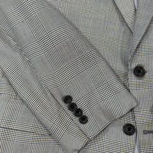 Load image into Gallery viewer, VTG Hickey Freeman USA Silk Wool Plaid Sportcoat Blazer 43R
