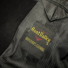 Load image into Gallery viewer, 90s Black Corduroy Preppy Ivy Style Blazer Jacket 2-Button 42R
