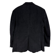 Load image into Gallery viewer, 90s Black Corduroy Preppy Ivy Style Blazer Jacket 2-Button 42R
