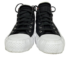 Load image into Gallery viewer, Converse Not A Chuck High Top Sneakers Black/Orange Script Youth Size 5Y Women’s 6.5–7
