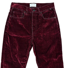 Load image into Gallery viewer, We The Free Free Blood Red Velvet Skinny
