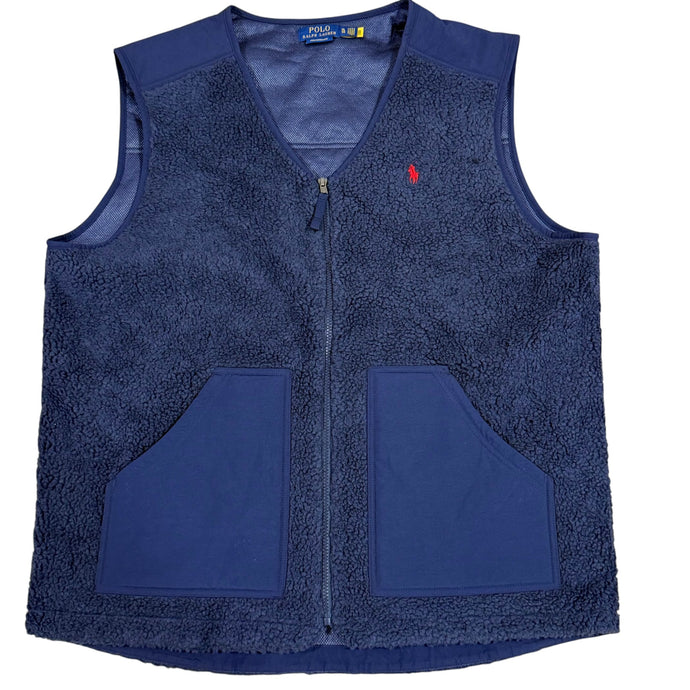 Polo Ralph Lauren Performance Fleece Vest Navy Blue  XL