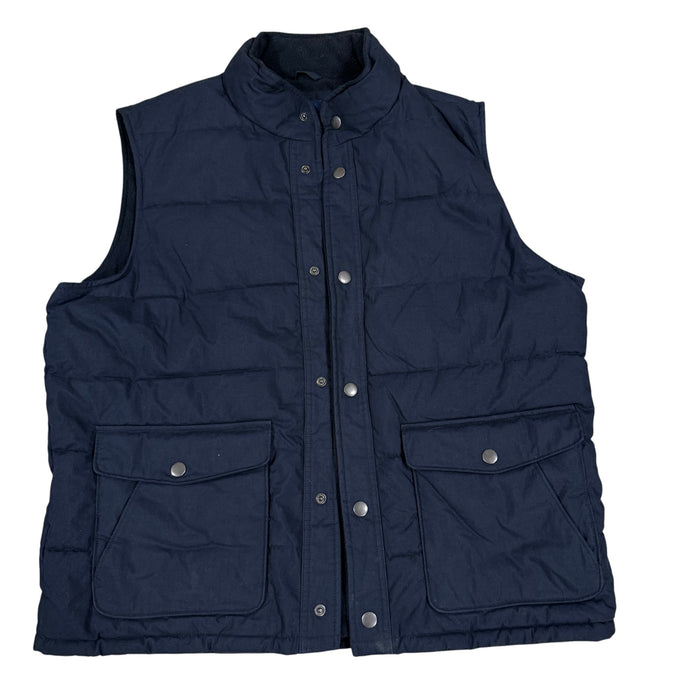 GAP Black Puffer Vest Size XL