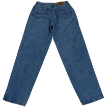 Load image into Gallery viewer, AE Vintage 100 Cotton Tapered Leg Denim Jeans Made in the USA Size 27x31
