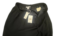 Load image into Gallery viewer, VTG Black Pencil Skirt Drawstring Waist Size 2X
