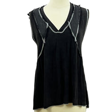 Load image into Gallery viewer, POL Relaxed Fit Patchwork Tank Top Size Small
