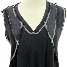 Load image into Gallery viewer, POL Relaxed Fit Patchwork Tank Top Size Small
