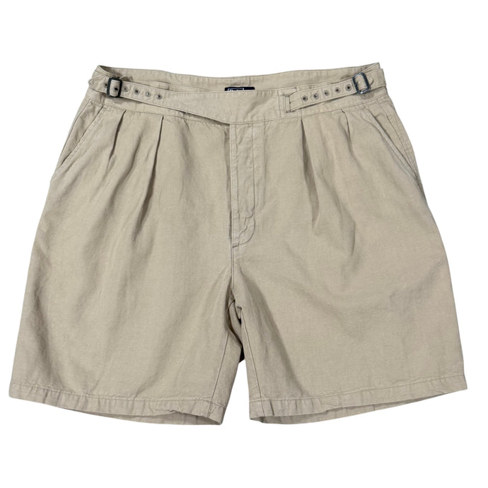 1980s Polo Ralph Lauren Khaki Shorts Size 38 USA