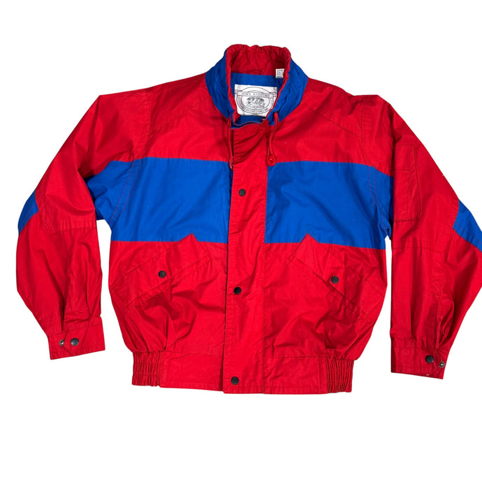 VTG Colorblock Windbreaker Jacket Size Small