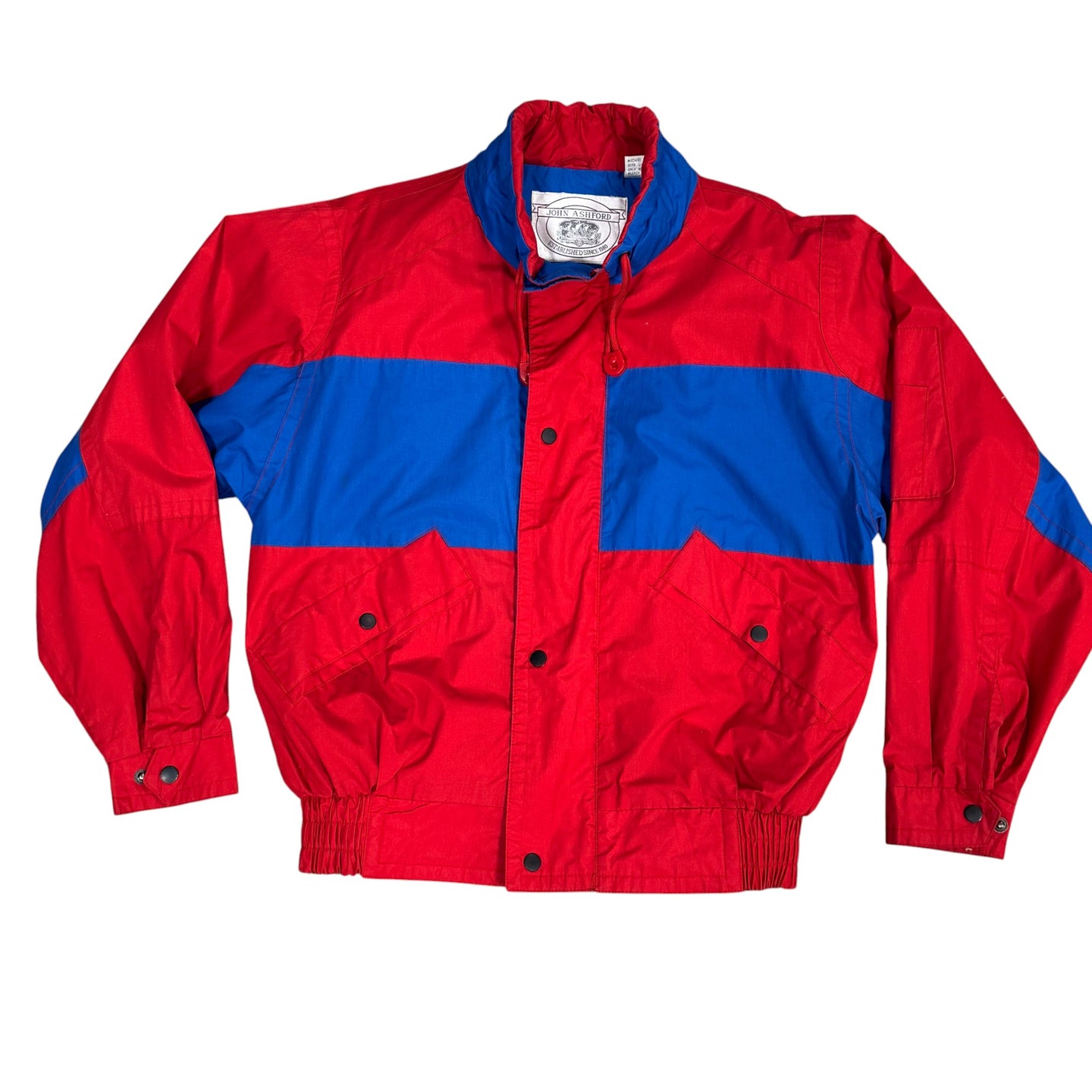 VTG Colorblock Windbreaker Jacket Size Small