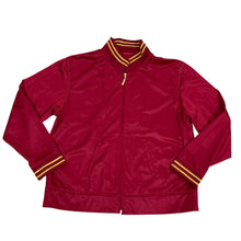 Load image into Gallery viewer, VTG 80s Track Style Jacket Red &amp; Gold
