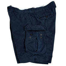 Load image into Gallery viewer, VTG Polo Ralph Lauren Navy Cargo Shorts 100 Cotton Size 40
