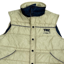 Load image into Gallery viewer, Vintage 70s Branded Puffer Vest Large
